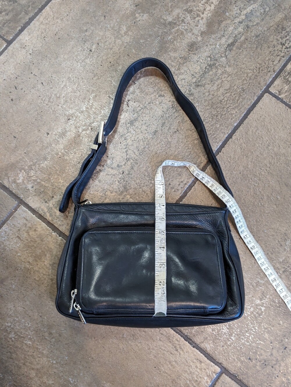 Danier Vintage Leather Y2K Mini Butter Soft Chic Shoulder Bag Black ๐ค - Picture 14 of 17